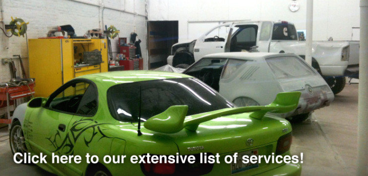 Click here to our extensive list of services of accident and collision repair, to complete restoration of classic cars, from Expert Collision Center of Newton, IL!